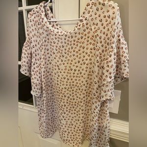 Loft print blouse